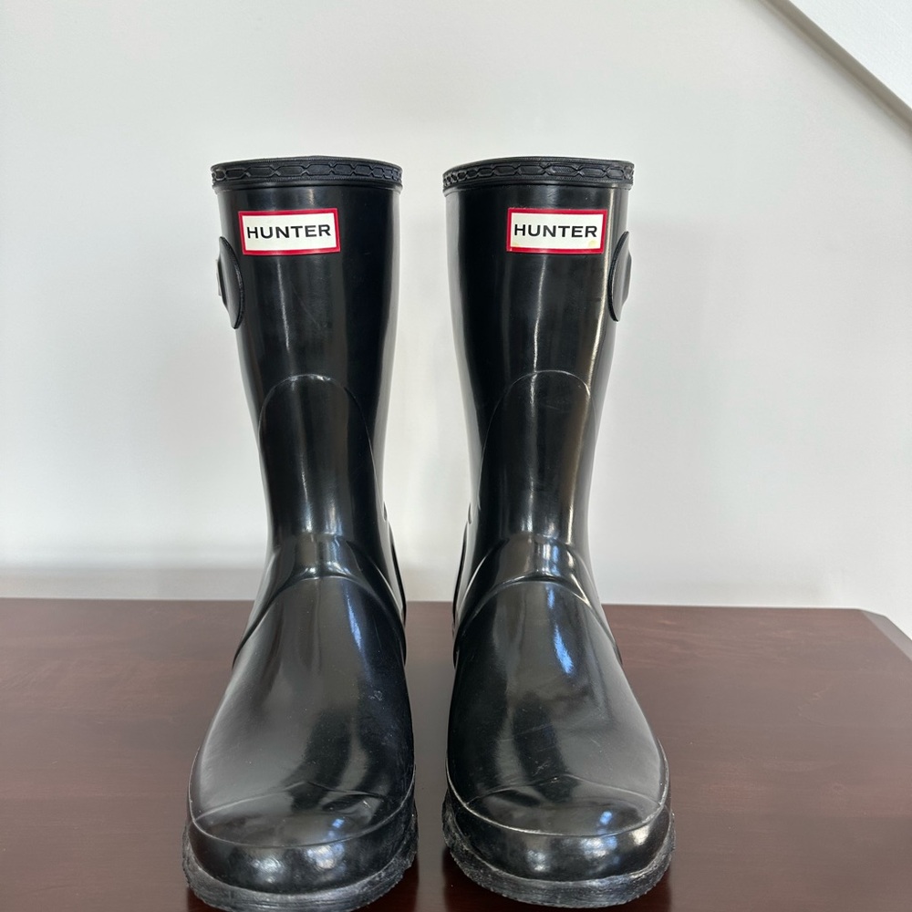 Hunter Black Rain Boots